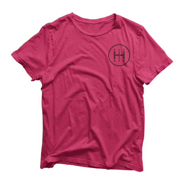 SHFT unisex shirts - Berry - Front - Car enthusiast apparel.