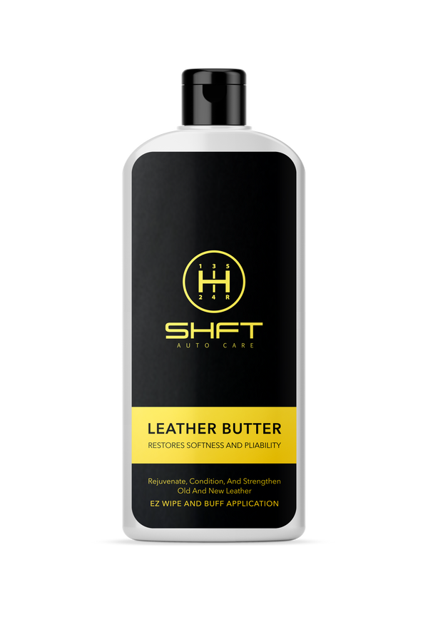 SHFT Leather Butter 8oz - Premium leather butter for your home and car needs.