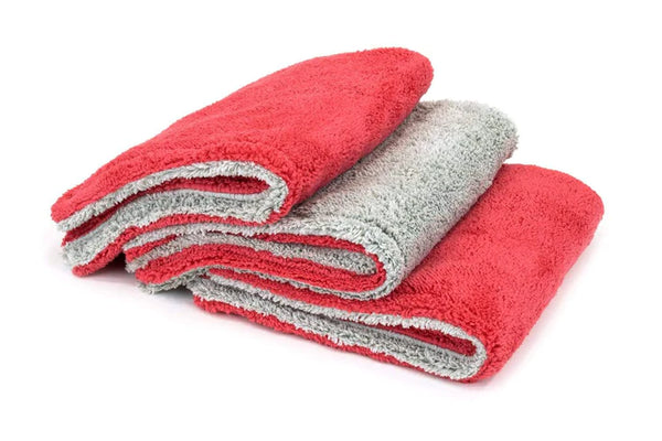 SHFT Auto Care - Royal Plush Towel 3 Pack - 16" x 16", Microfiber 700 gsm microfiber detailing towel.