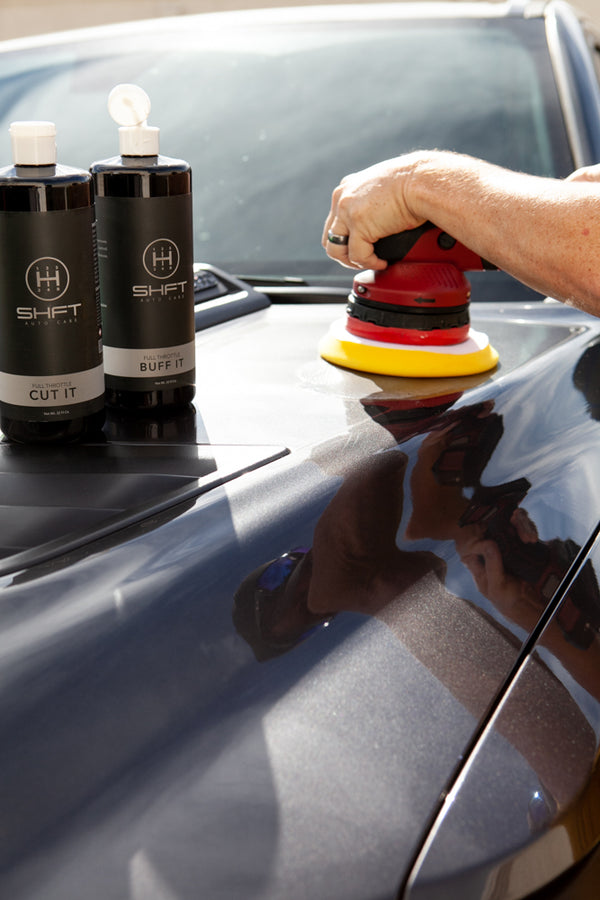 SHFT Auto Care - FULL THROTTLE — BUFF IT - Professional car detailing compound.