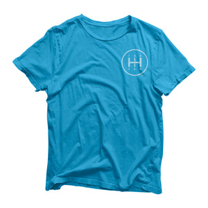 SHFT unisex shirts - Teal - Front - Car enthusiast apparel.