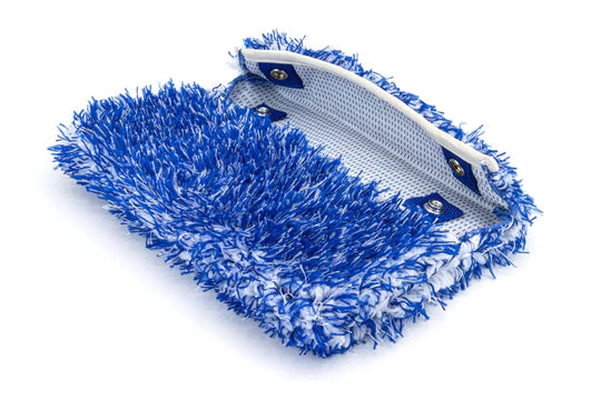 SHFT Auto Care - Mitt on a Stick Refill - Wash Monster Blue.