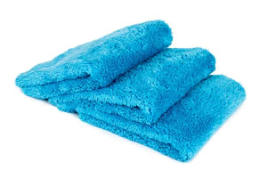 SHFT Auto Care - Korean Plush 550 Towels 3 Pack Blue.